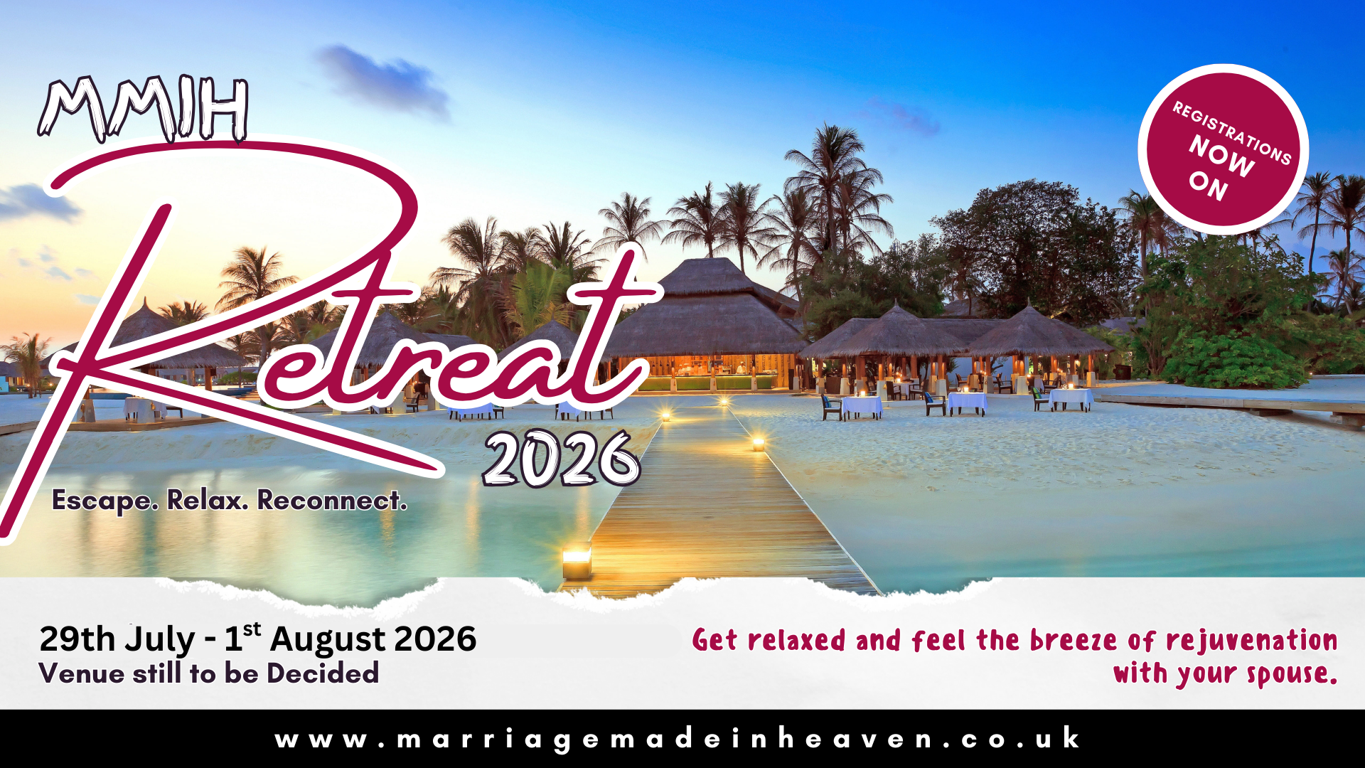 Upcoming Retreat Banner